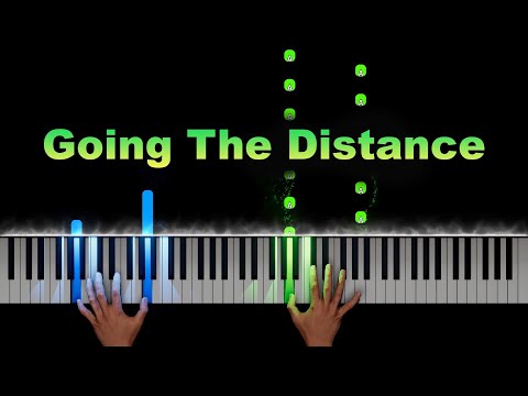 Going The Distance Theme From Rocky Piano Tutorial