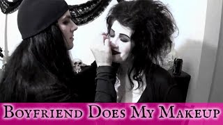 Goths Do Boyfriend Does My Makeup! | Black Friday