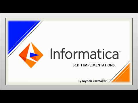 SCD  Type 1 In Informatica