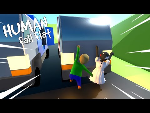 BALDI AND GRANNY PLAYS GANG BEASTS in HUMAN FALL FLAT