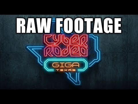 TESLA CYBER RODEO (RAW FOOTAGE)