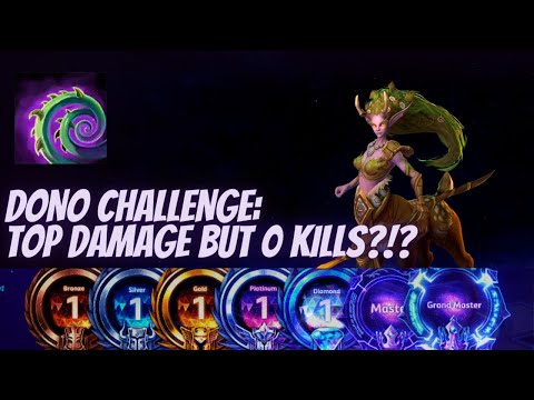 Lunara Vines - Dono Challenge: TOP DAMAGE BUT 0 KILLS? - B2GM Season 5 (Silver 1)