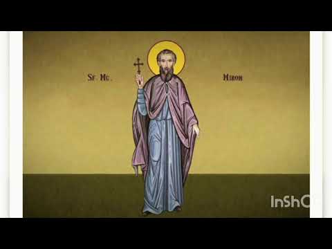 Sfântul Ierarh Miron, Episcopul Cretei - 8 august