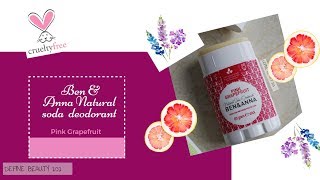 Ben & Anna's Natural soda pink grapefruit Deodorant