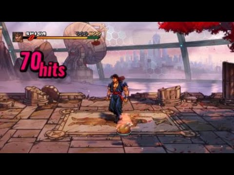 Streets of Rage 4 - SoR3 Shiva combo against Diva