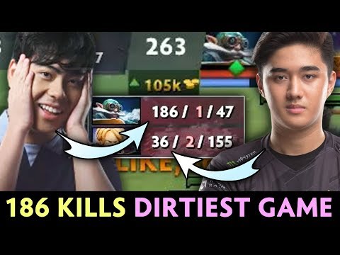 186 KILLS Ana — DIRTIEST Fountain Farm in Dota history with Abed