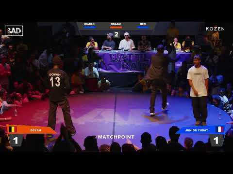 DOYAH vs JUNIOR YUDAT - Battle BAD 2023 - HIP-HOP Top 16