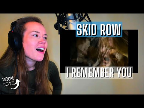 Finnish Vocal Coach Reaction & Analysis: SKID ROW- I Remember You (Subtitles)