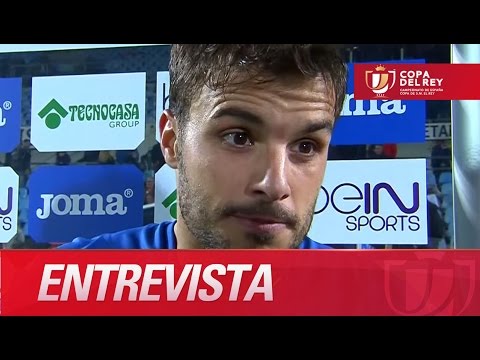 Entrevista a Pedro León tras el Getafe CF (3-1) Rayo Vallecano