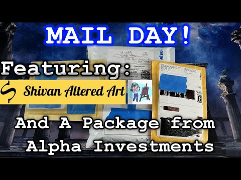 Mail Day! | Alpha| Investments, Altered art, WotC product replacement