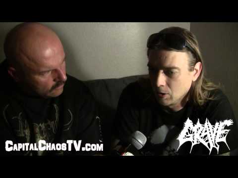 Ola Lindgren of Grave (interview part 1) on Capital Chaos TV