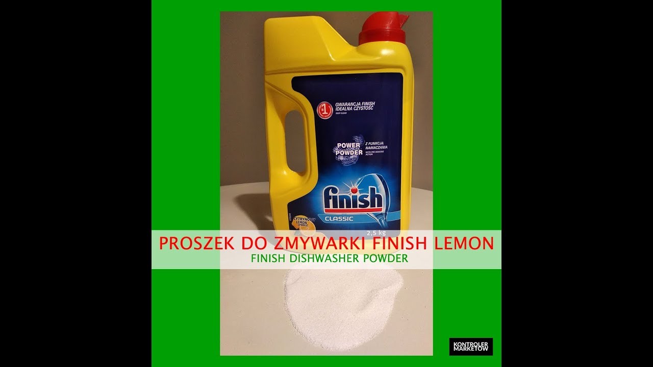 Proszek do zmywarki Finish Lemon (Finish Dishwasher Powder)