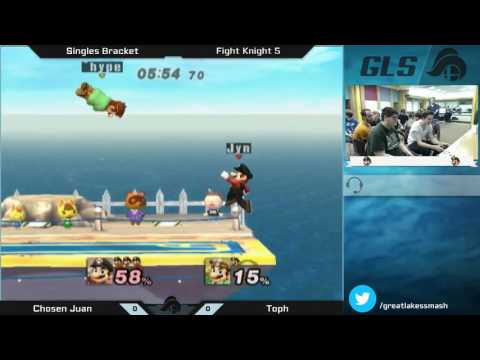 Fight Knight V Project M Singles - Chosen Juan (Mario) vs. Toph (Mario)