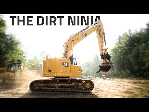 Trascorrere una giornata con Dirt Ninja e potare gli alberi con un CAT 335