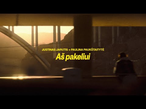 Justinas Jarutis x Paulina Paukštaitytė - Aš pakeliui (Official Lyric Video)