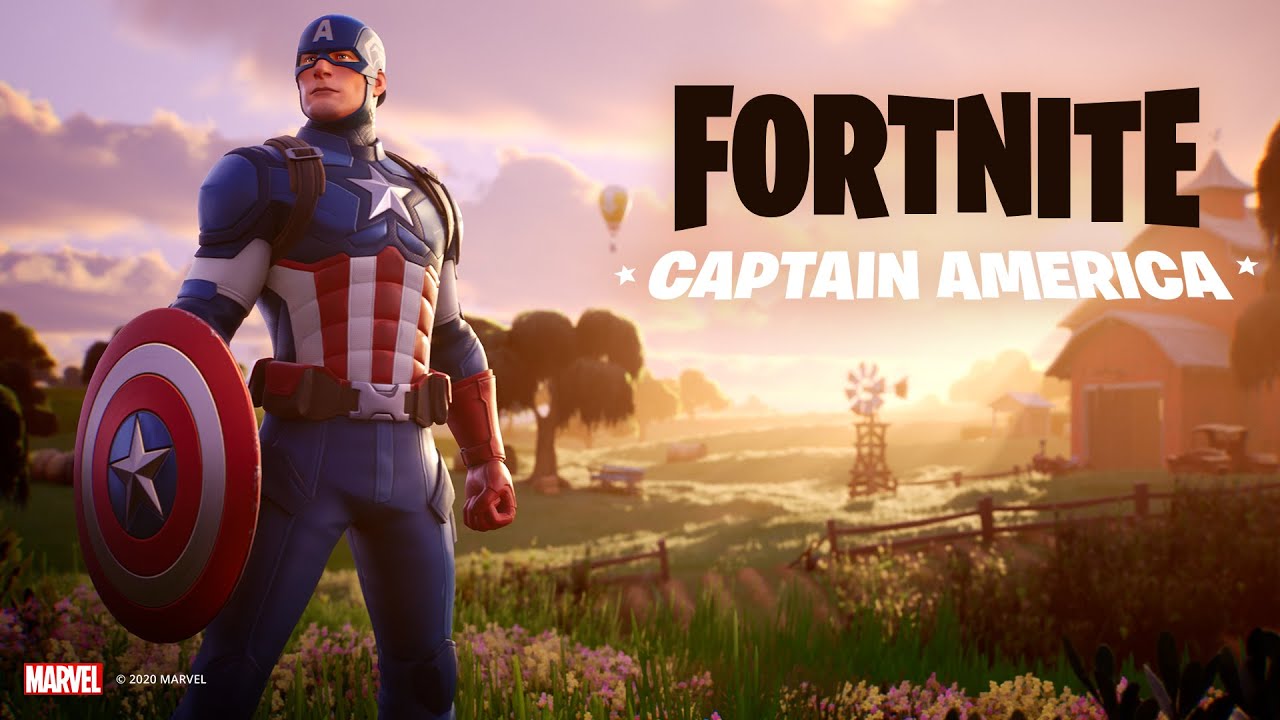 Captain America Arrives | Fortnite - YouTube