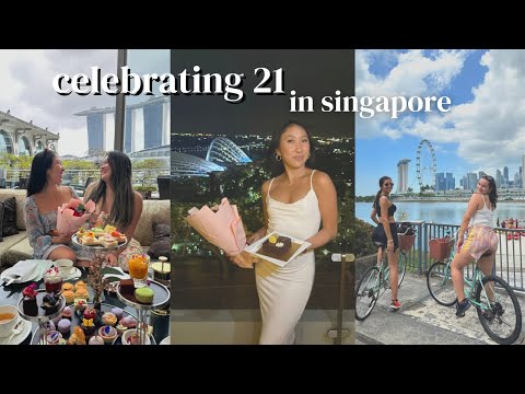 MY 21st BIRTHDAY in SINGAPORE - Marina Bay Sands, Harry Styles concert, Afternoon Tea
