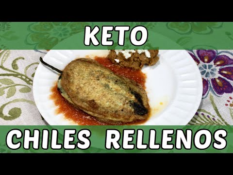 KETO CHILES RELLENOS | Stuffed Peppers Recipe | Cook With Me Healthy Low Carb Mexican Food Recipes