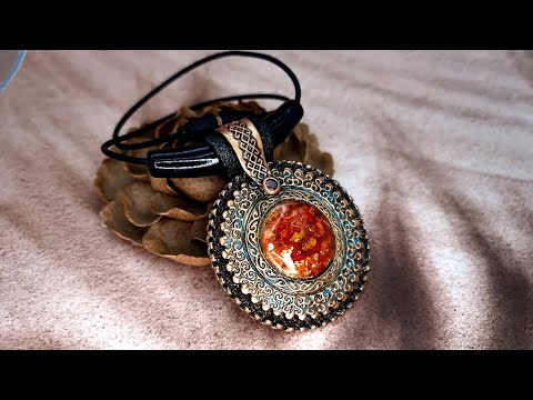 😍😍😍You never saw anything like this! 🔥 How to make Unique polymer clay Jewelry! Free tutorial!