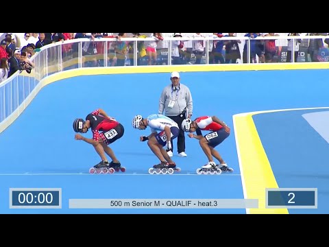 Inline Speed Skating | 500m Senior Men Qualification Race | World Skate Games 2024