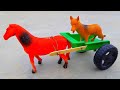 How To Make Horse Cart With Wood Creative DIY Woodworking Projects