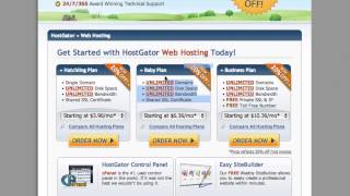 Setting Your Website Up With HostGator