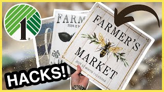 🤯You won’t believe what I made using DOLLAR TREE Calendars | DIY CRAFTS 2025