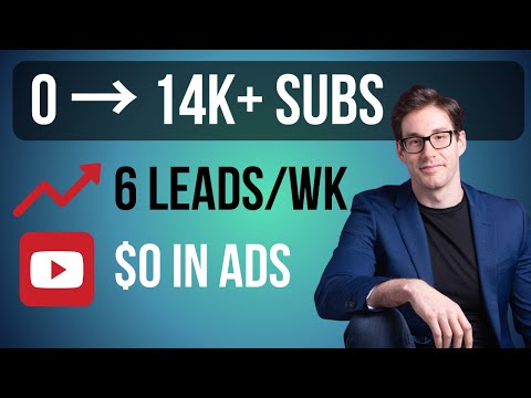 Youtube Lead Generation MasterClass: 0 to 14K subs with $0 ads