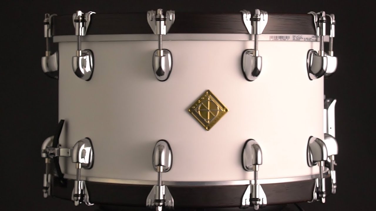 Dixon Classic Series 14 x 8" Snare Drum - Satin White