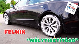 Kerekek "mélytisztítása"