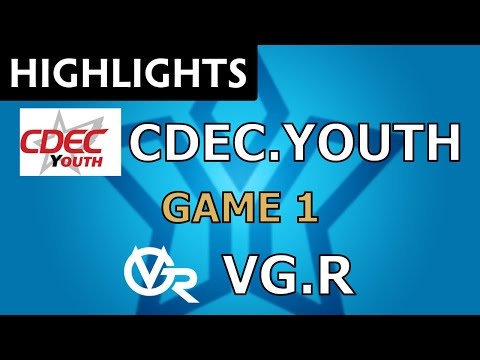 CDEC.Youth vs Vici Gaming Reborn [Game 1] Nanyang Championships Season 2 - Dota Highlights