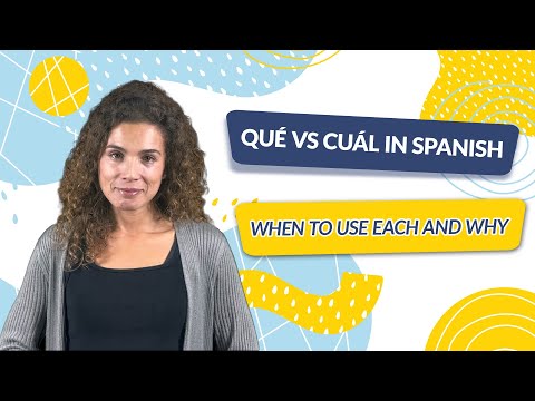 Qué vs Cuál in Spanish: When to Use Each and Why