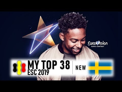 ESC 2019 - My top 38
