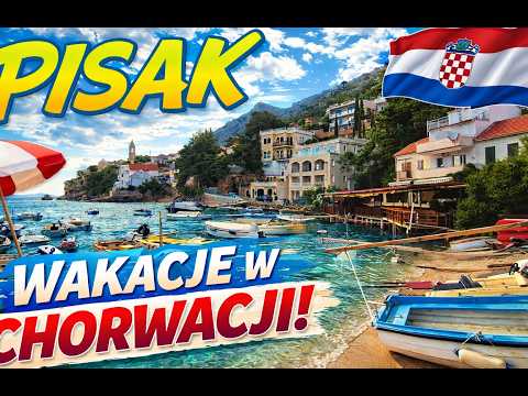 PISAK Intymna Miejscówka Trudny Wjazd jak na Biokovo Plaża Marina Droga z Makarska Chorwacja Croatia