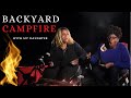 Backyard Campfire Cooking Burning Food Cooking S Mores And Hot Dogs Outdoor Fire Pit