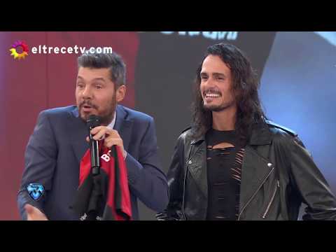 Christian Sancho desafió a Marcelo a intentar saltar la soga y meter un gol