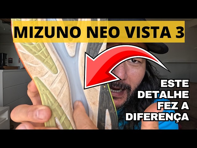 Mizuno Neo Vista 3 em detalhes