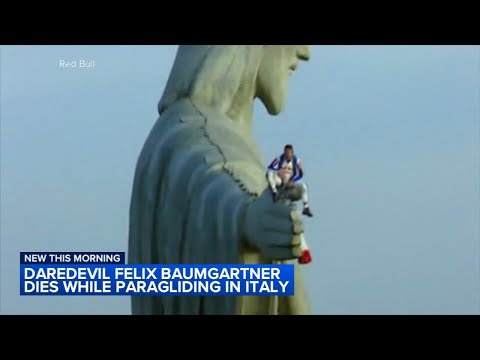 Daredevil Felix Baumgartner dies while paragliding in Italy