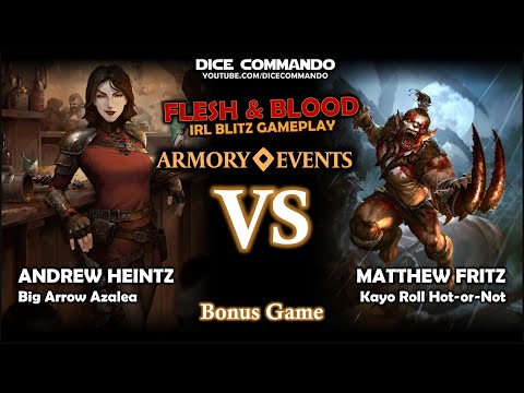 Flesh and Blood TCG | Armory Blitz Tournament | Bonus Game 3