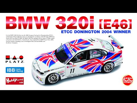 1/24 PN24033 BMW 320i E46  04  ETCC  DONINGTON  WINNER