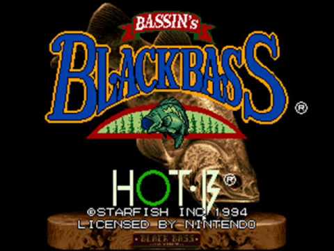 Bassin's Black Bass With Hank Parker Super Nintendo