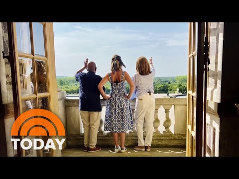 TODAY gets an extravagant tour inside the Palace of Versailles