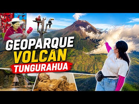 EL VOLCÁN TUNGURAHUA es el protagonista del turismo en dos PROVINCIAS 🌋