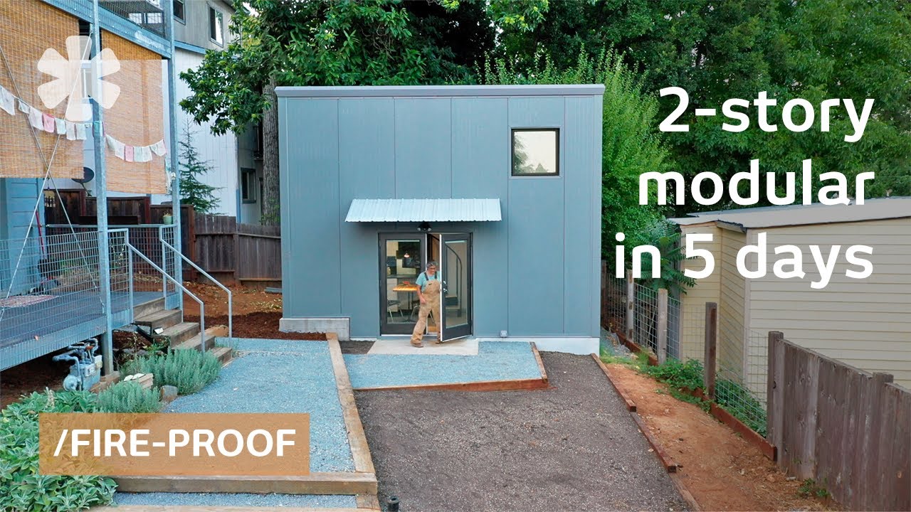 She used commercial materials to build dream 2-story ADU for $30K