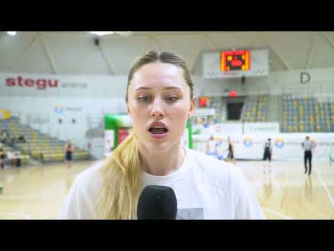 Jowita Ossowska po finałach AMP w koszykówce