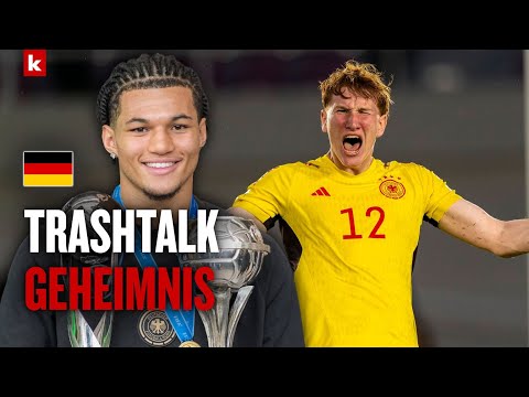 Video Thumbnail: Die U-17-Weltmeister Brunner und Heide mit genialen Sprüchen: "Trashtalk macht Spaß"