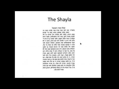 Noda B'Yehuda - The Agunah who Poisoned her Husband