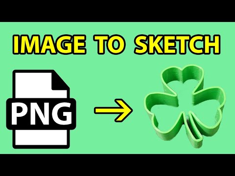 Fusion 360 How to: Create a sketch from an image