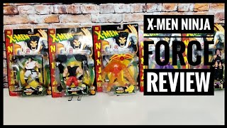 X-Men Ninja Force review 1996 #toybiz #actionfigurereview #xmen