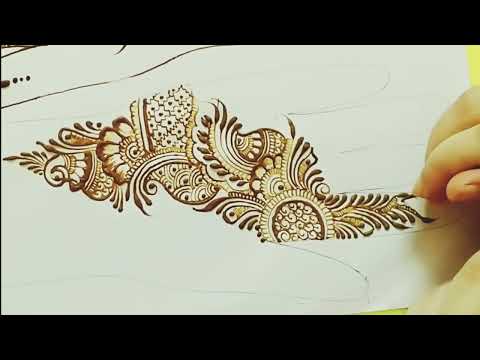 mehndi design | back hand mehndi design | simple mehndi design | arabic mehndi design